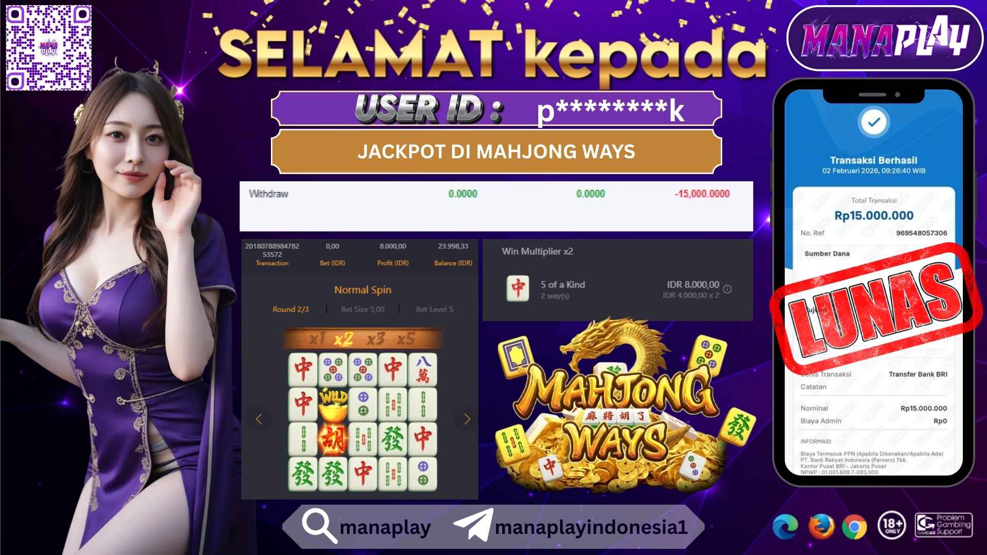 Mahjong Ways Lagi! Auto Cair – MANAPLAY