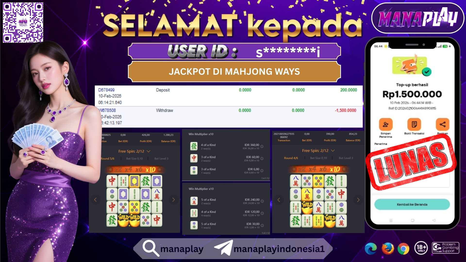 Mahjong Ways Kasih JEPE Lagi! – MANAPLAY