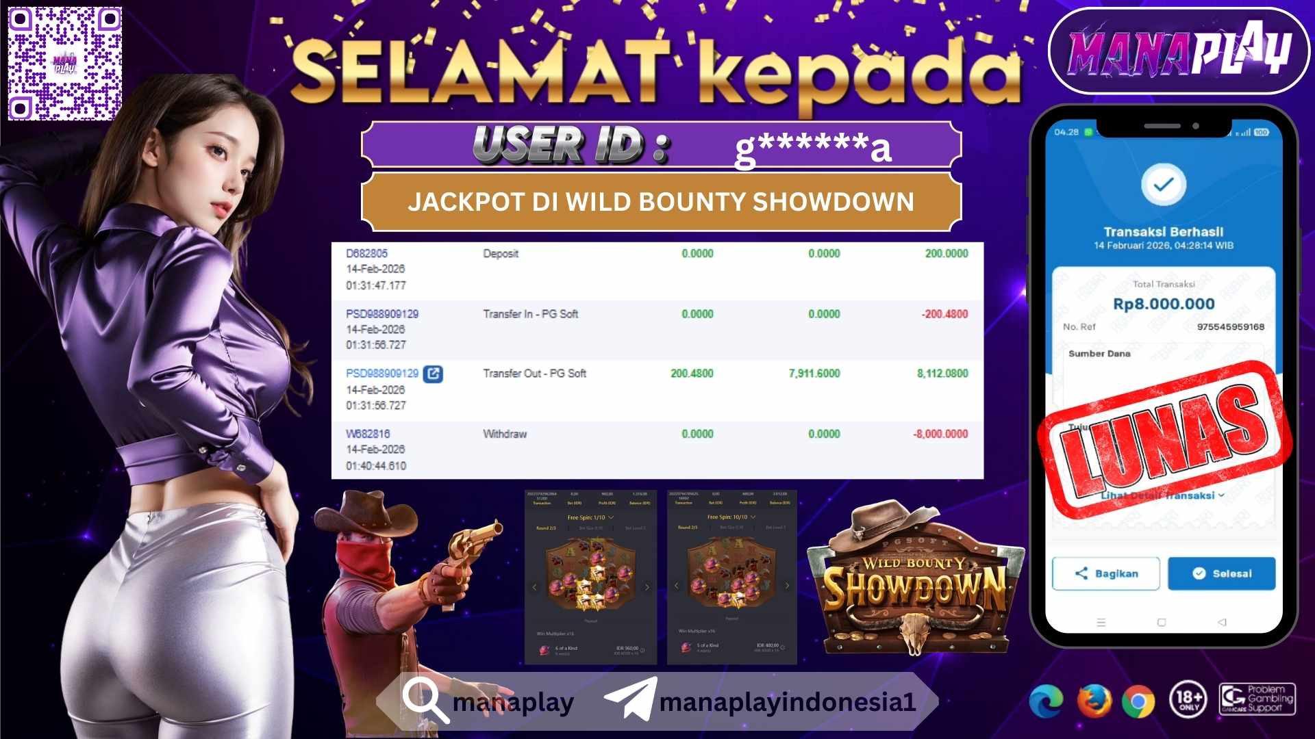 200 Ribu jadi 8 Juta Langsung Cair – MANAPLAY