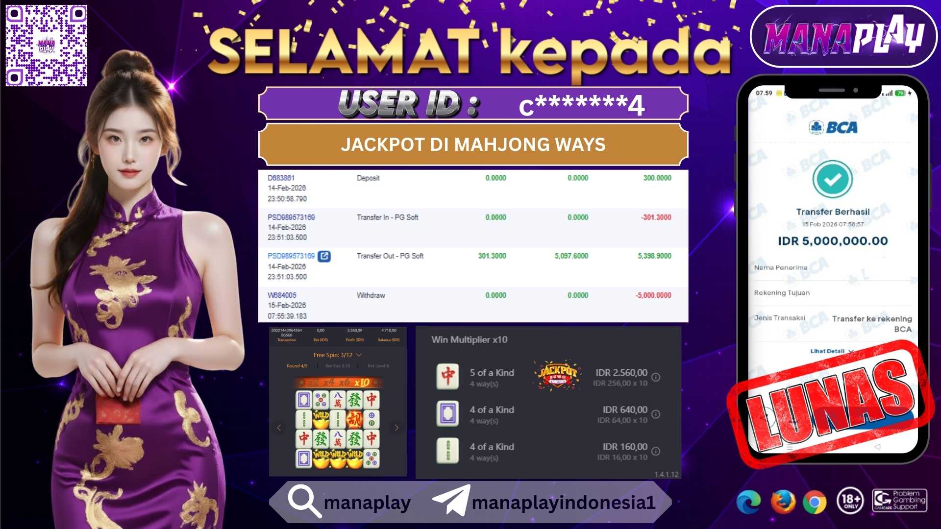 300 Ribu Jadi 5 Juta dari Mahjong Ways Auto Cair! – MANAPLAY