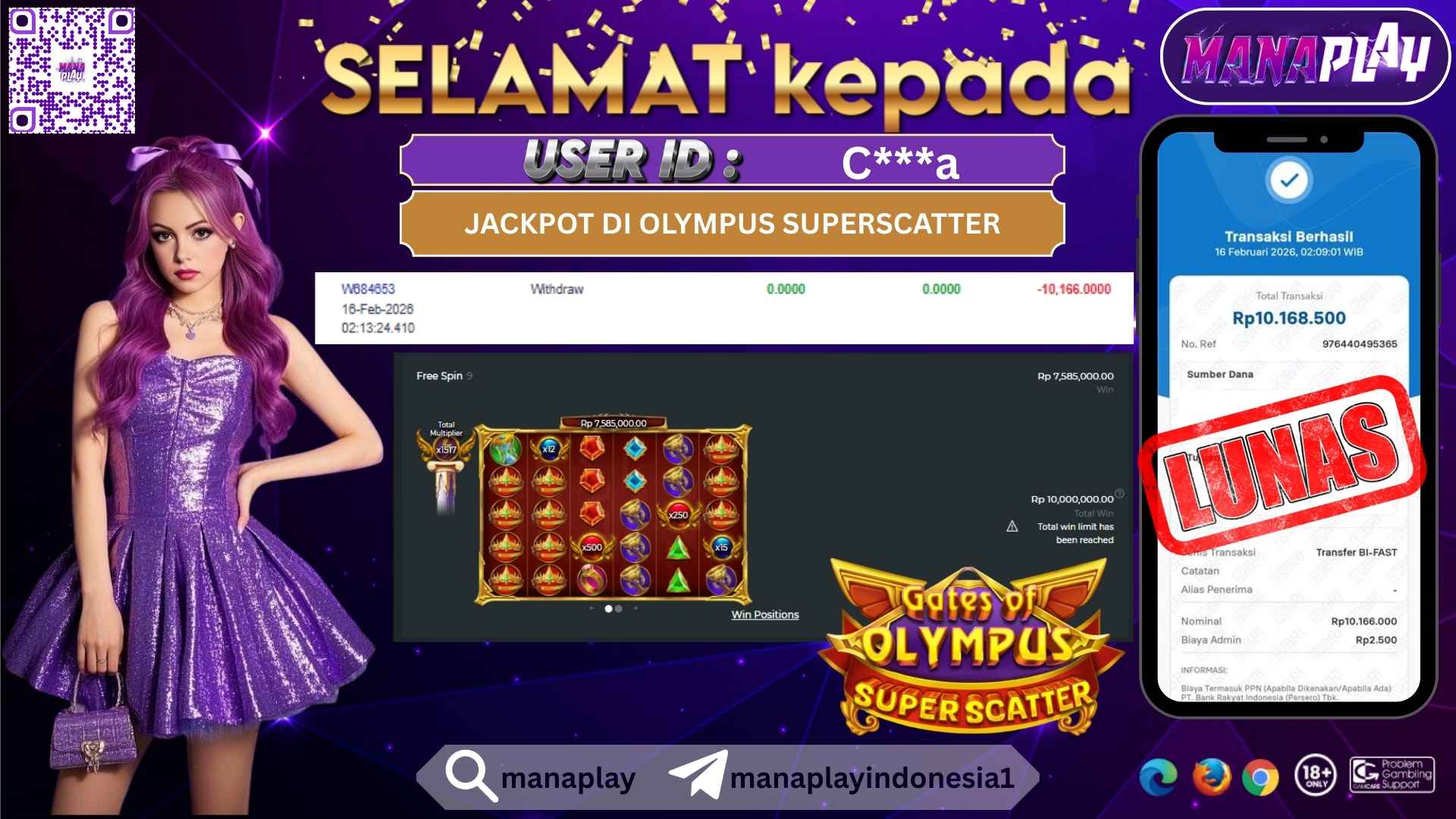 Super Scatter Kasih Jackpot! Super Cair! – MANAPLAY