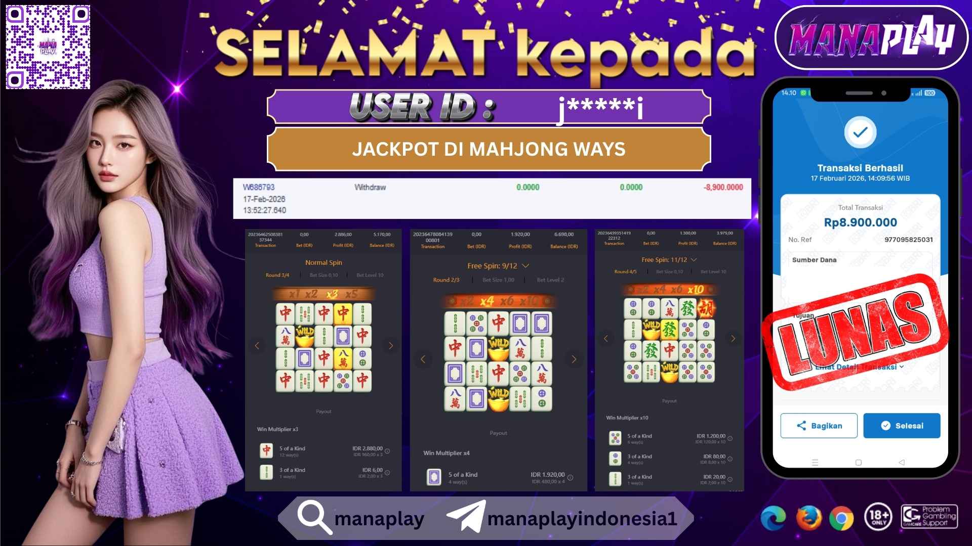 Jackpot Imlek di Mahjong Ways Auto Tuntas – MANAPLAY