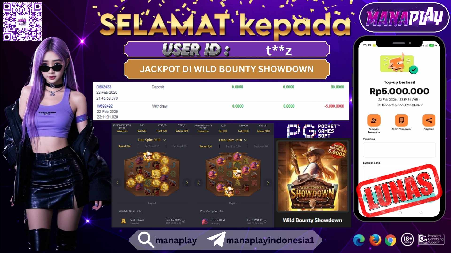 Wild Bounty Showdown! Menangnya Koboy, Jackpotnya Asoy! – MANAPLAY