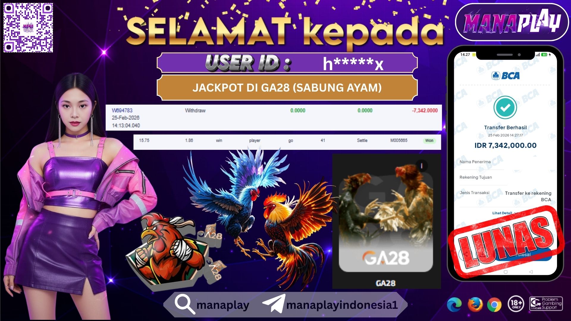 JEPE di Sabung Ayam Auto Lunas! – MANAPLAY