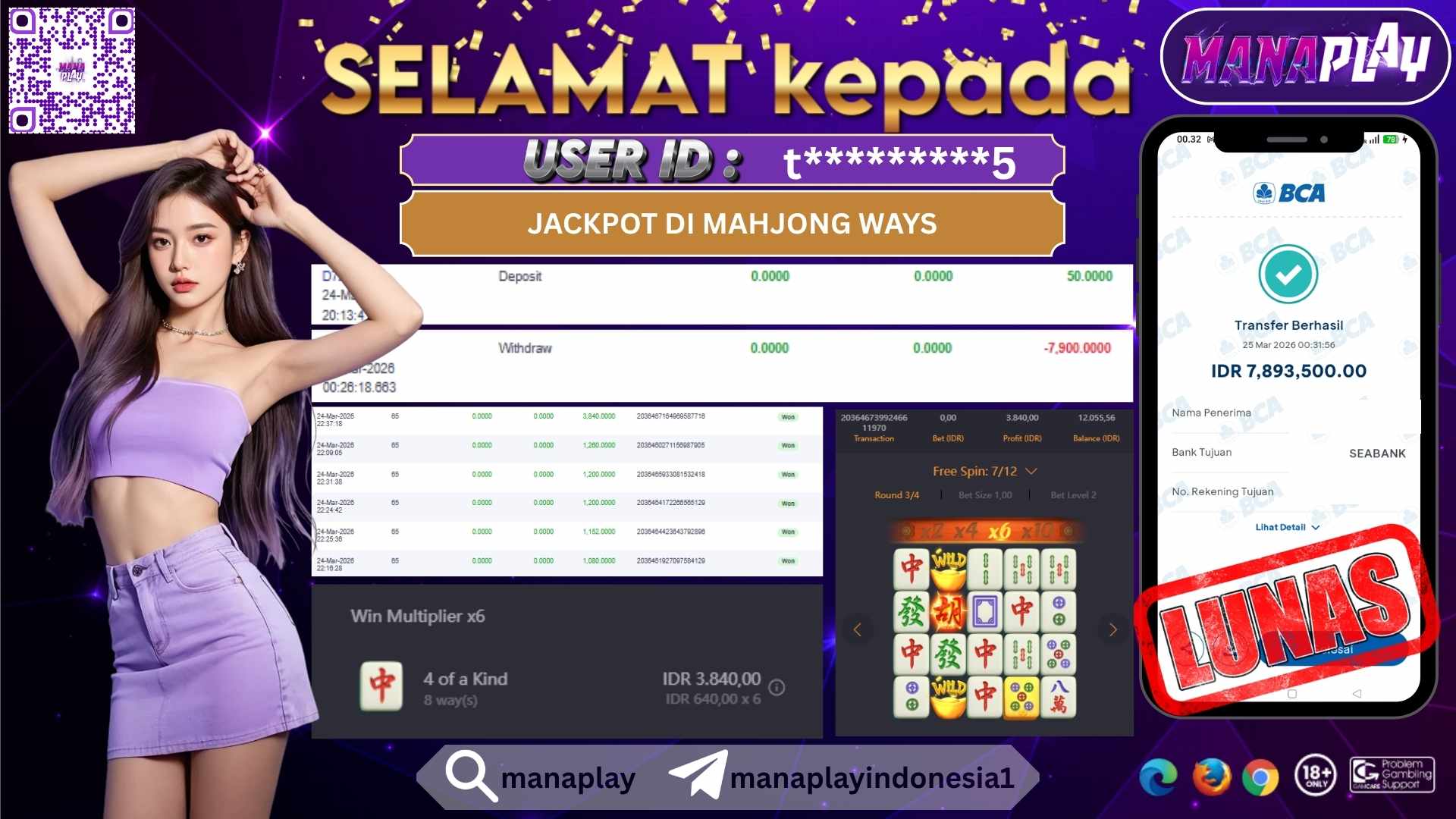 Mahjong Ways Lagi! Jackpot Lagi! Auto Cair! – MANAPLAY