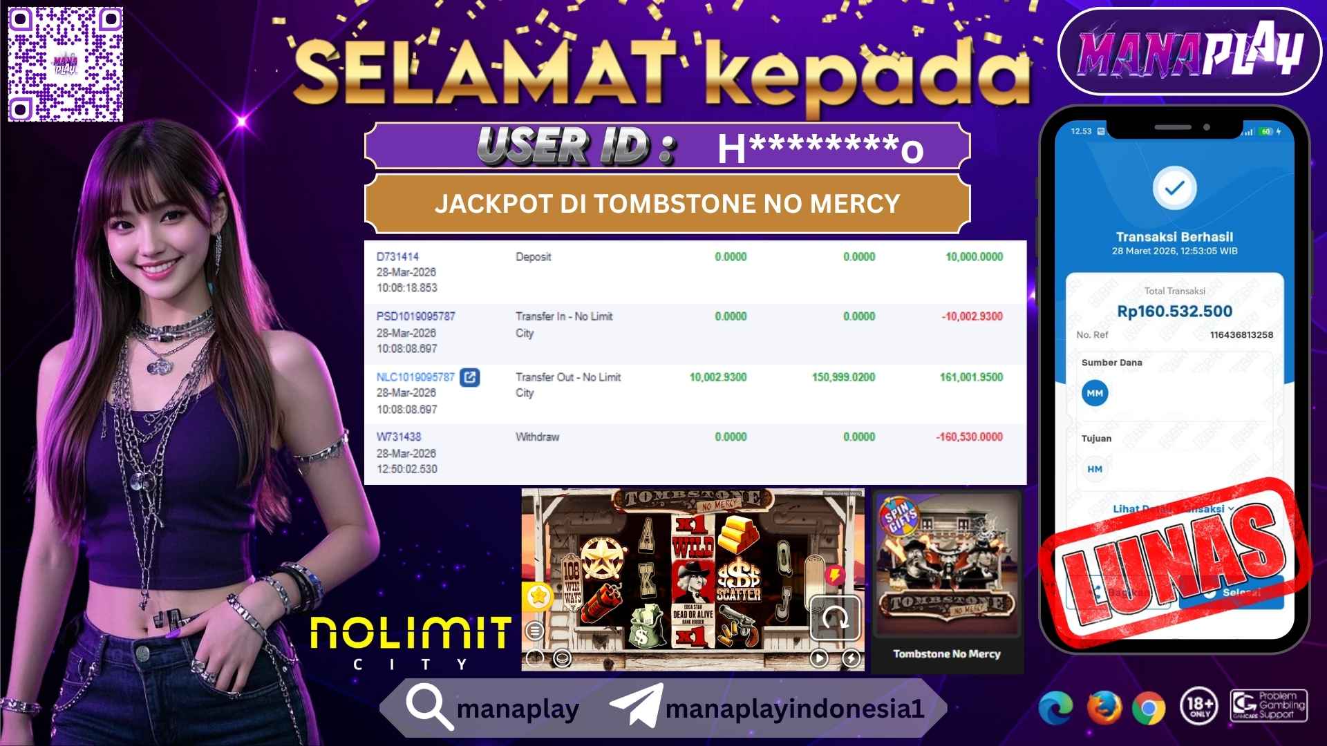 Jackpot 160 Juta di NoLimit City Auto Cair! – MANAPLAY
