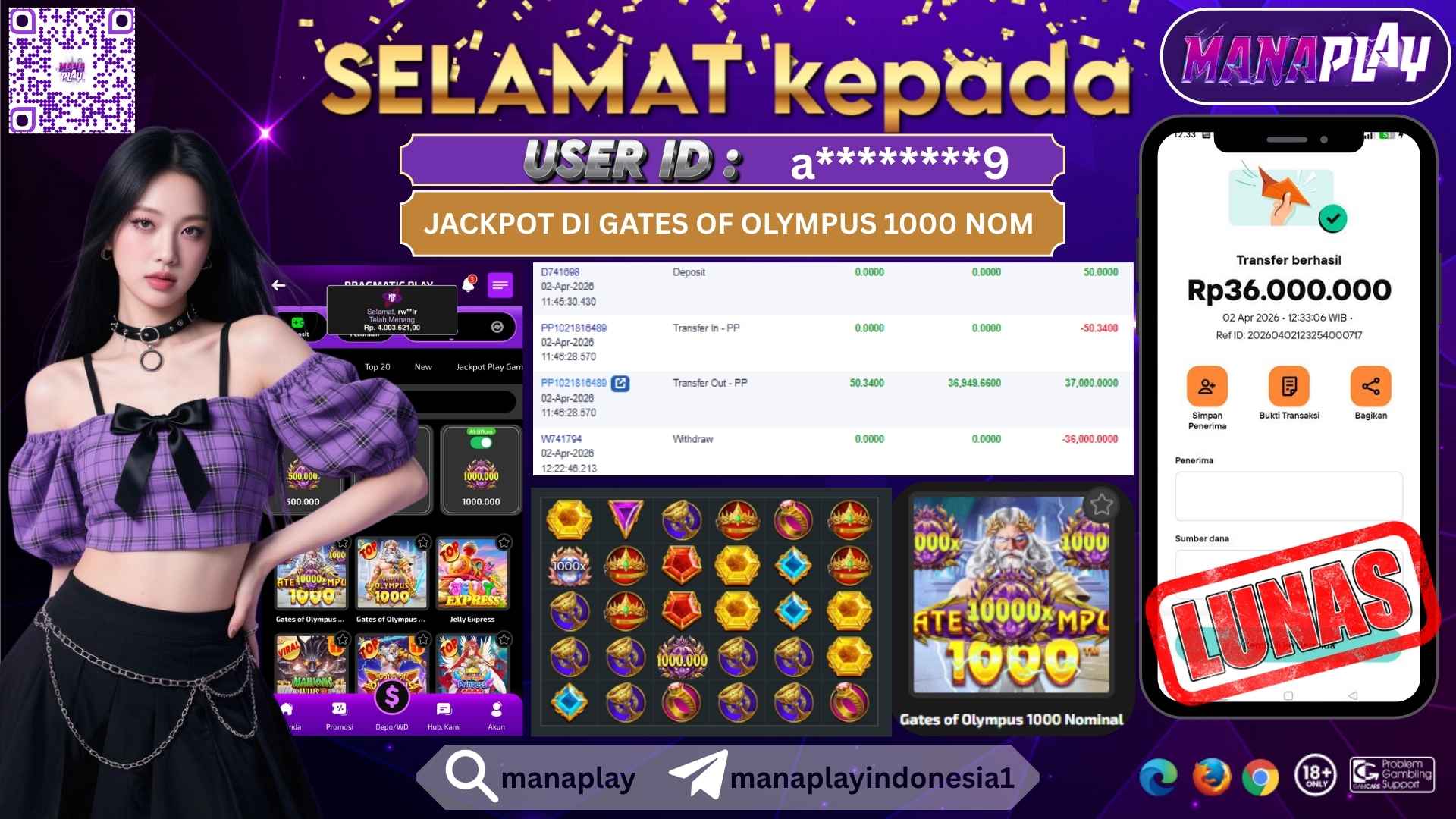 Jackpot dari Zeus Terbaru! Langsung Lunas! – MANAPLAY