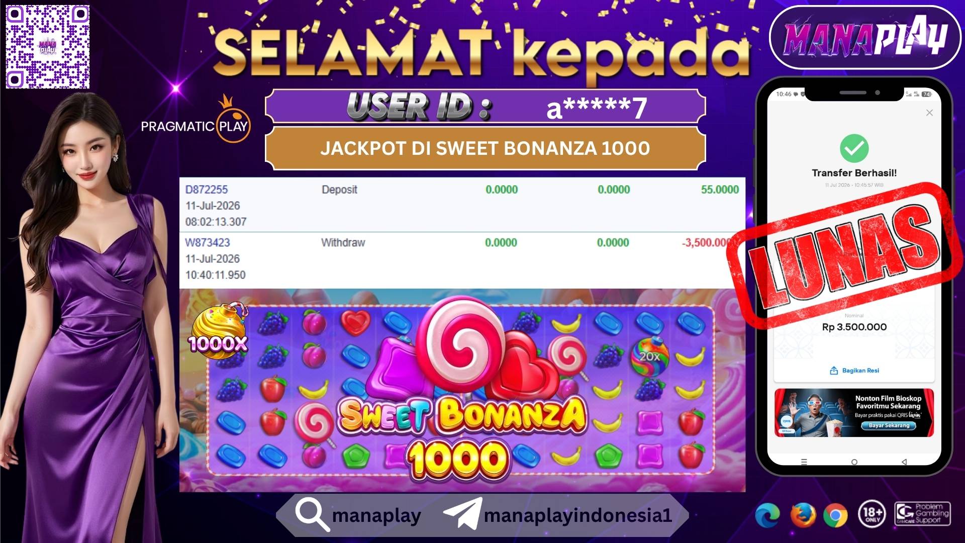 Main Modal 55 Ribu Bisa Cair Ke 3,5 Juta Loh! – MANAPLAY