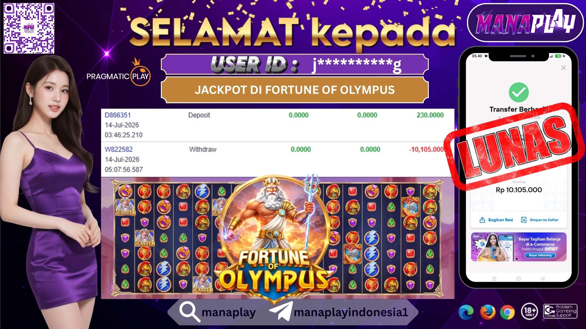 Gacor Parah! Cair 10 Juta Dari Modal Awal 230 Ribu! – MANAPLAY