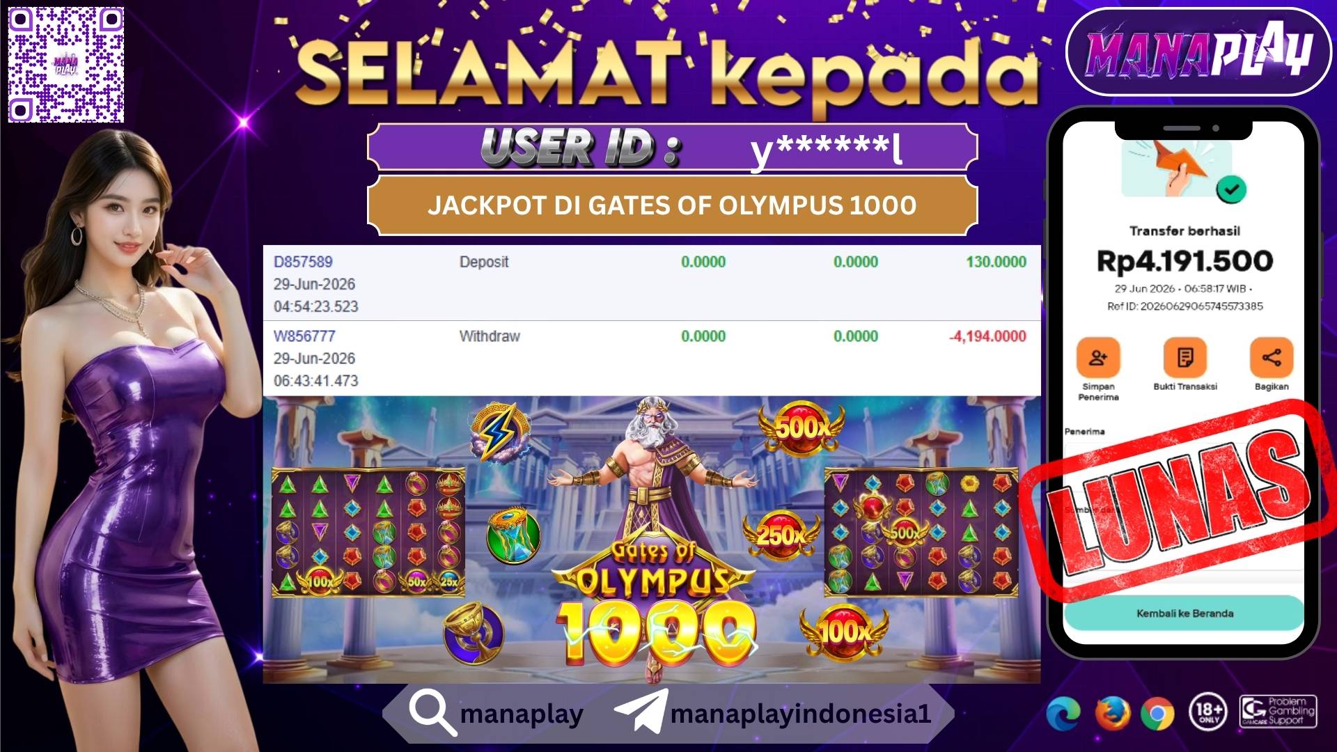 Gacor! Dari 130 Ribu Bisa Langsung Cair 4 Juta! – MANAPLAY