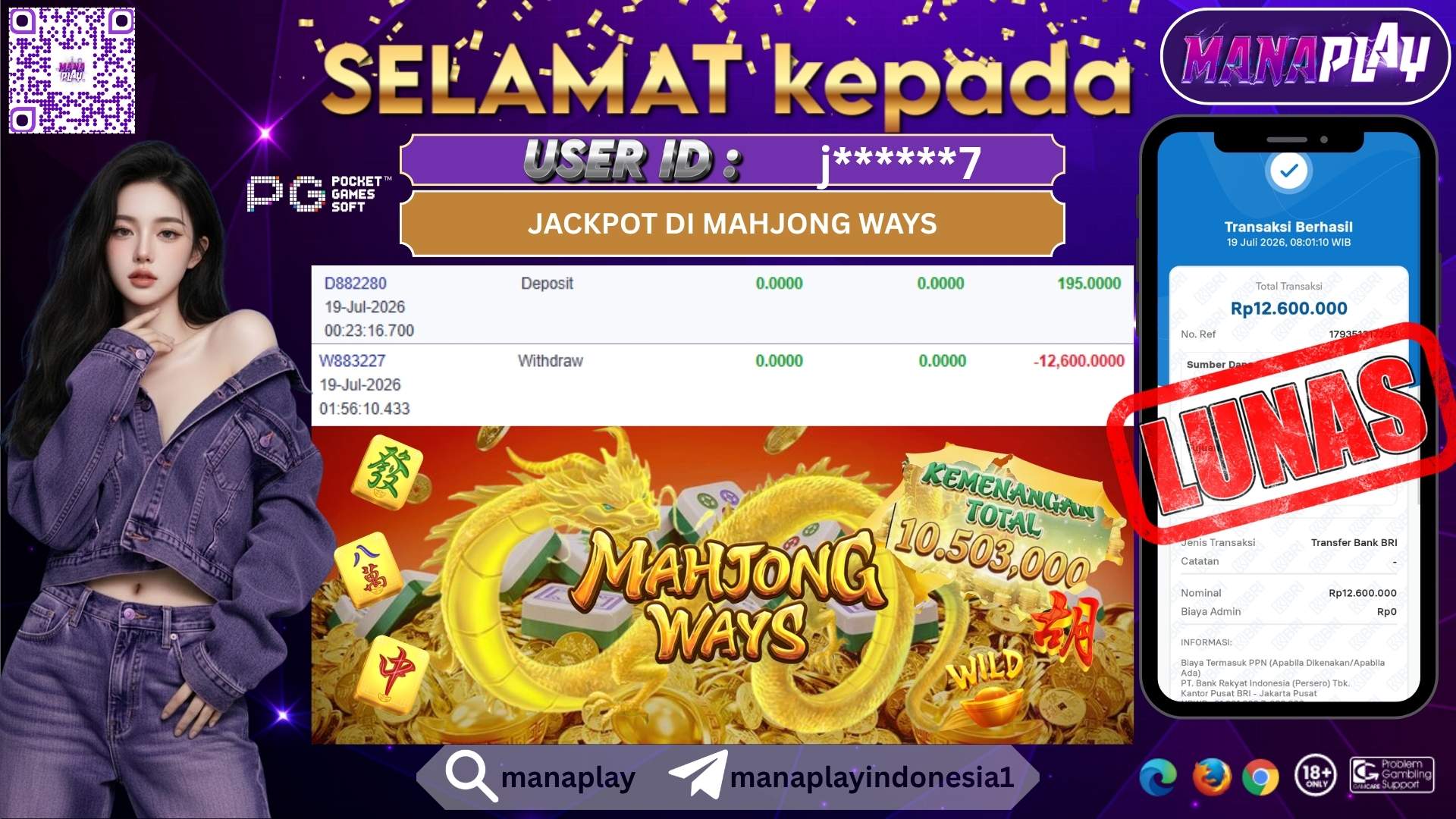 Cair Langsung! Ubah 195 Ribu Jadi 12,6 Juta Hanya Dalam Waktu Singkat! Gaspol! – MANAPLAY