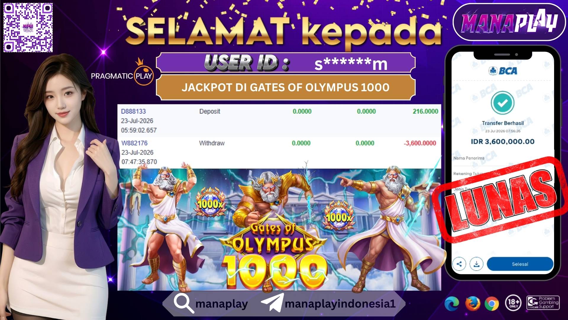 Petir Kakek Gacor Abis! Modal 216 Ribu Jadi 3,6 Juta! Langsung Cair! – MANAPLAY