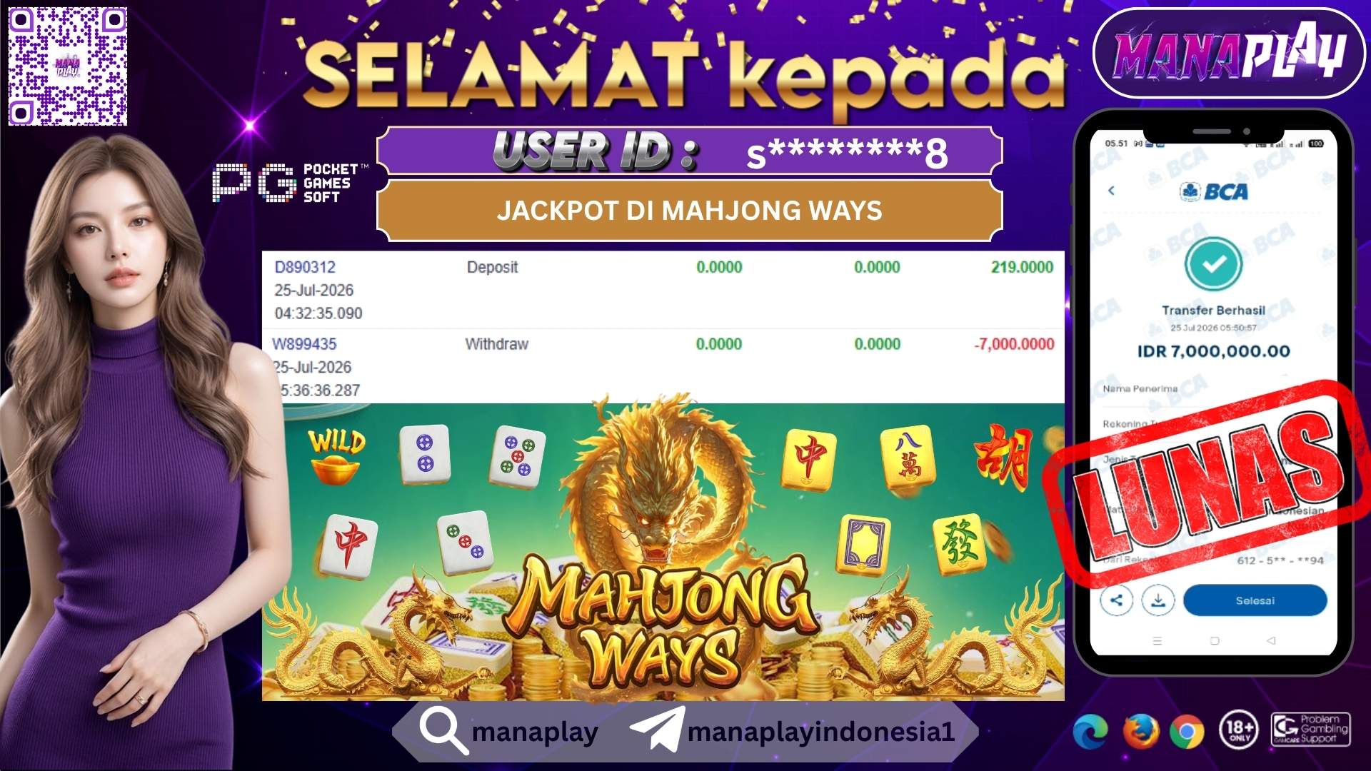 Cair Dengan Modal Awal 219 Ribu Menjadi 7 Juta! Gampang Banget! – MANAPLAY